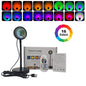 USB Desk Lampa Rainbow Projection Lamp